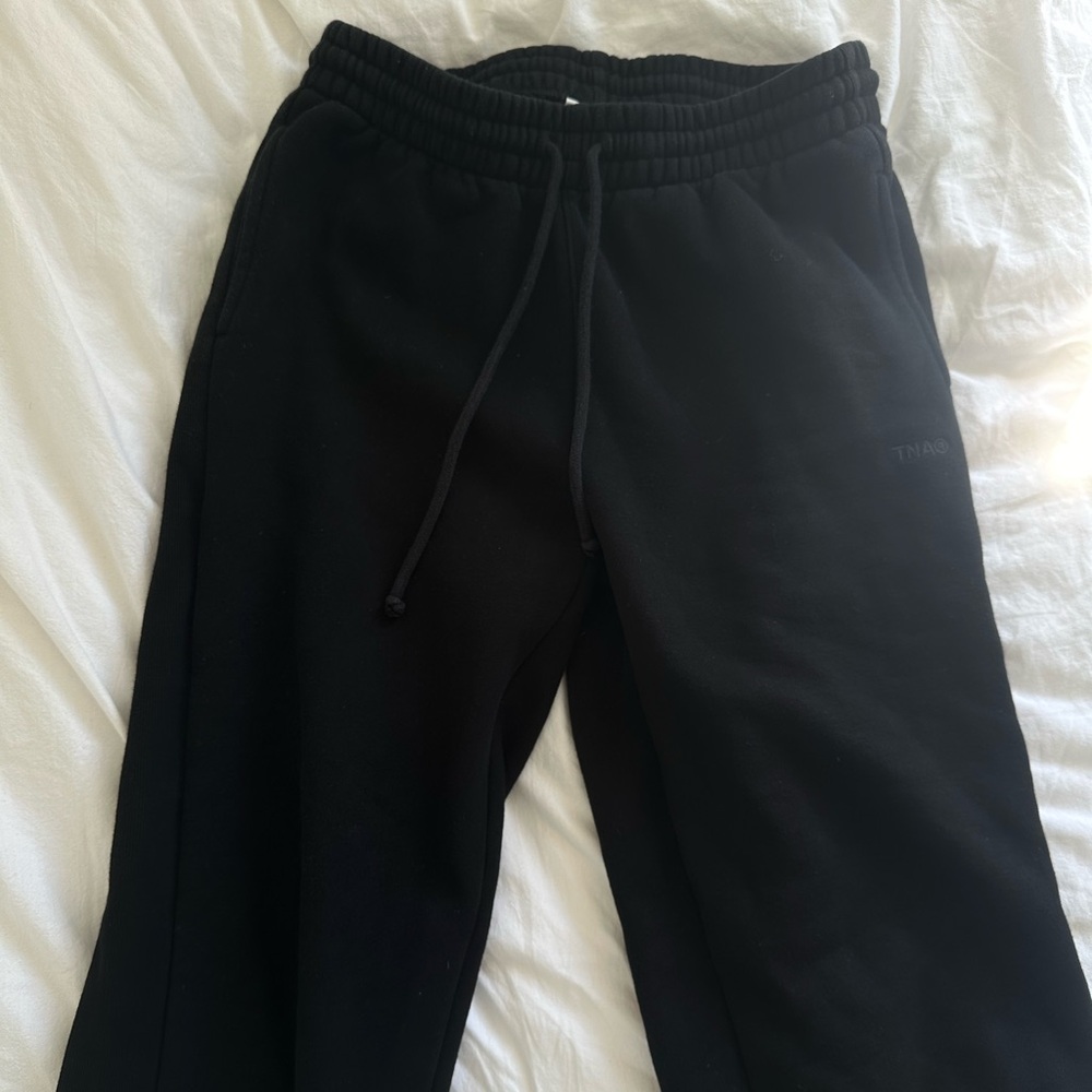Aritzia TNA cozy fleece boyfriend sweatpant size S